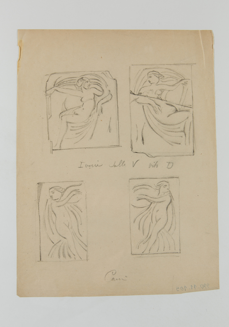 Fragment de décors en ivoire romains (titre factice)