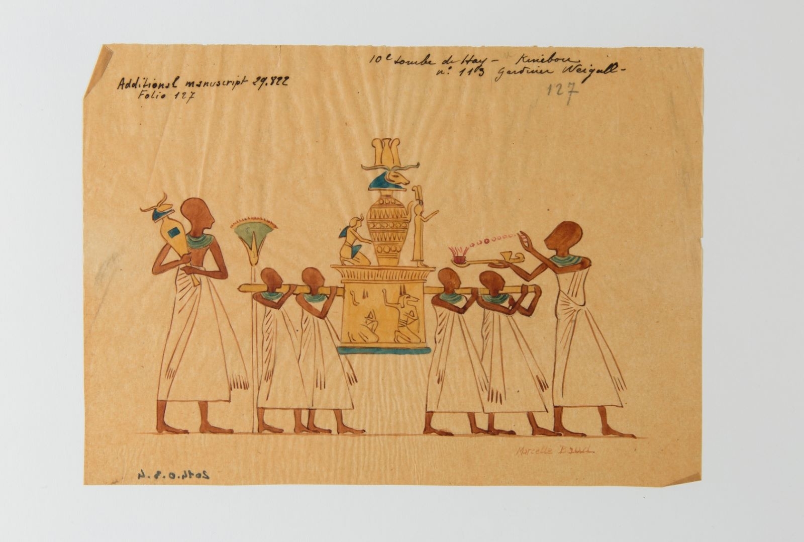 Décor de la tombe de Kynebou (titre factice)