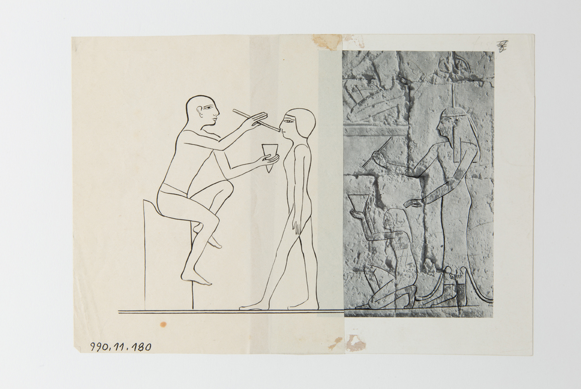 Scènes illustrant le métier de scribe (titre factice)