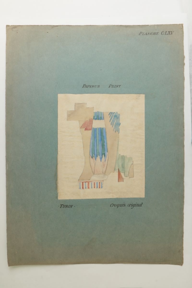 Papyrus peint (titre manuscrit)