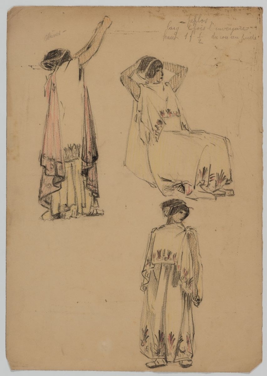 Peplos féminins (titre factice)