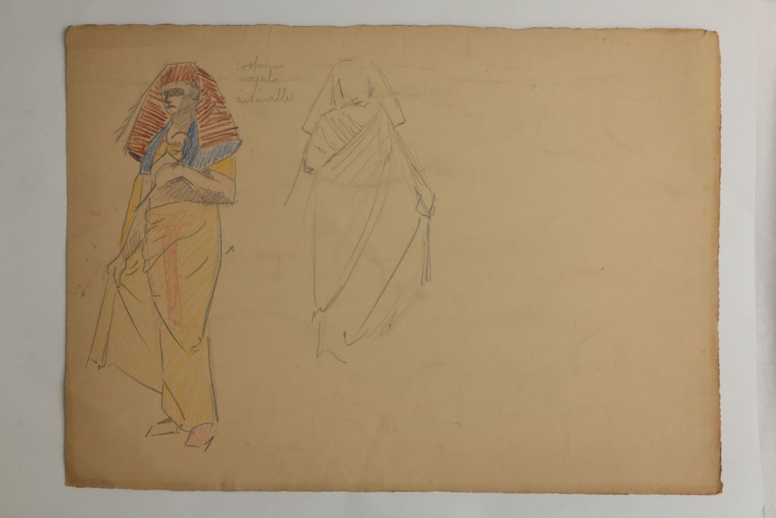 Costume royal de pharaon (titre factice)