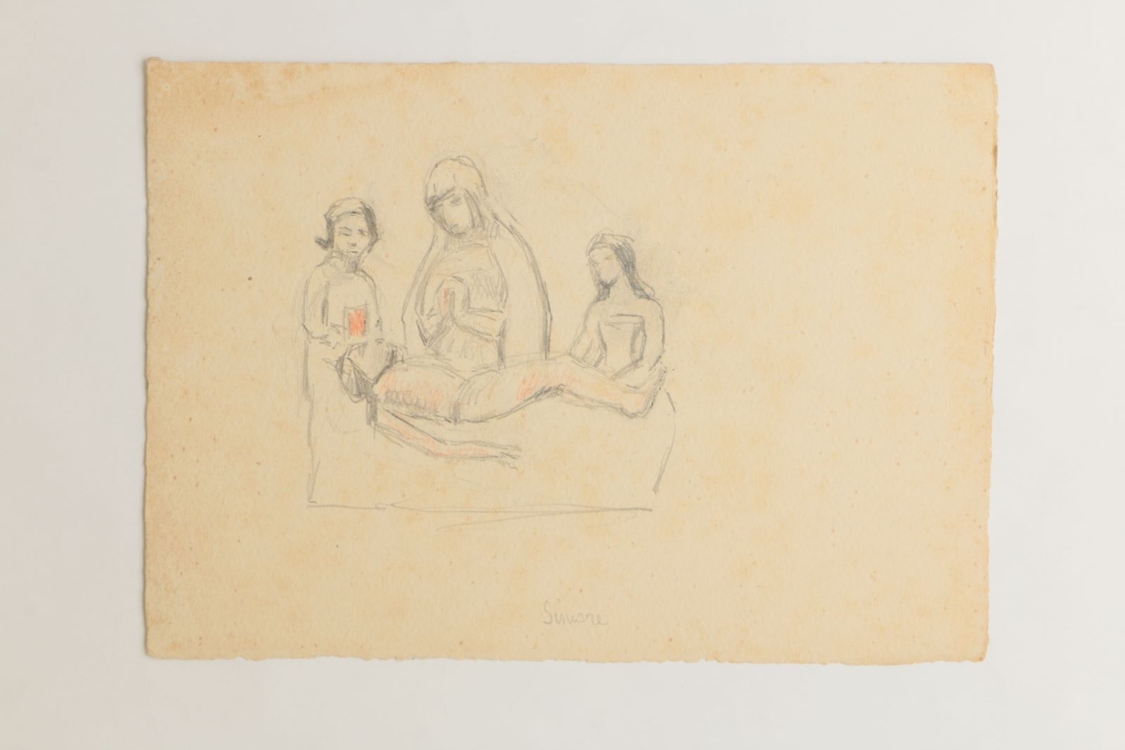 Piéta polychrome de l’église Notre-Dame de Simorre (titre factice)