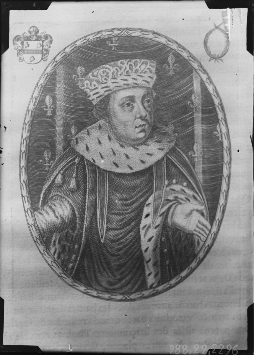 Portrait en médaillon (titre factice)