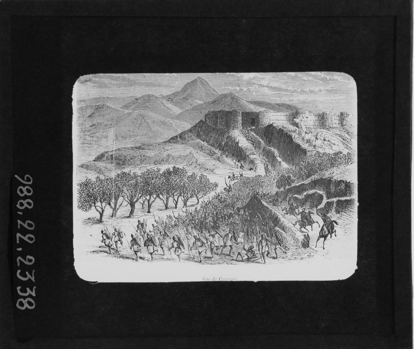 Vue de Gergovie (titre inscrit)