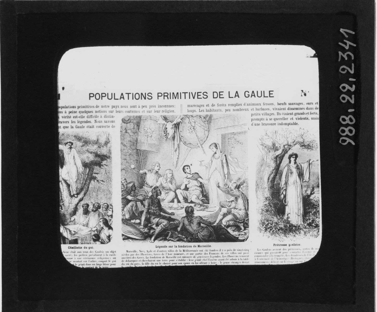 Populations primitives de la Gaule (titre inscrit)