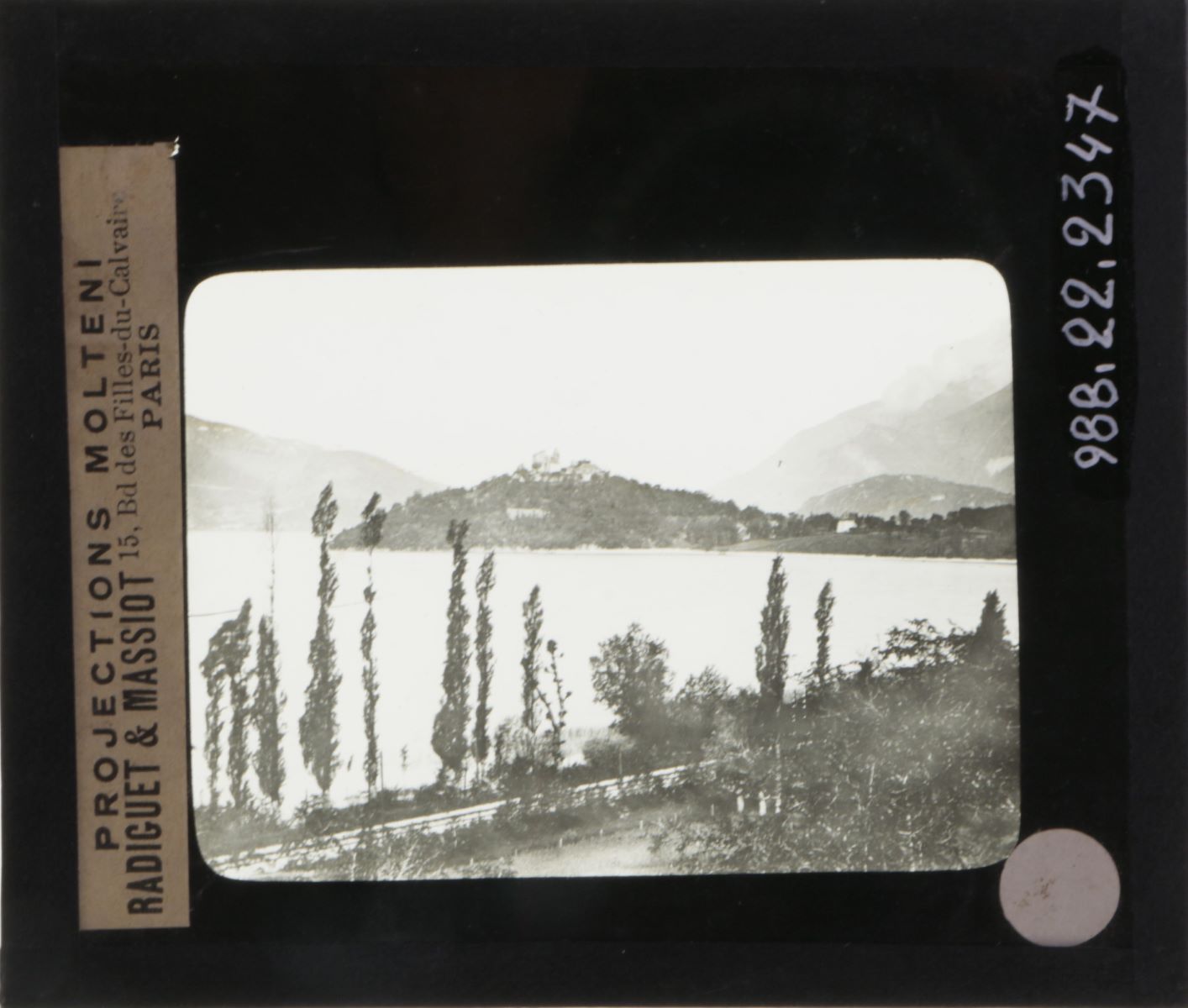 Le lac du Bourget (titre inscrit)