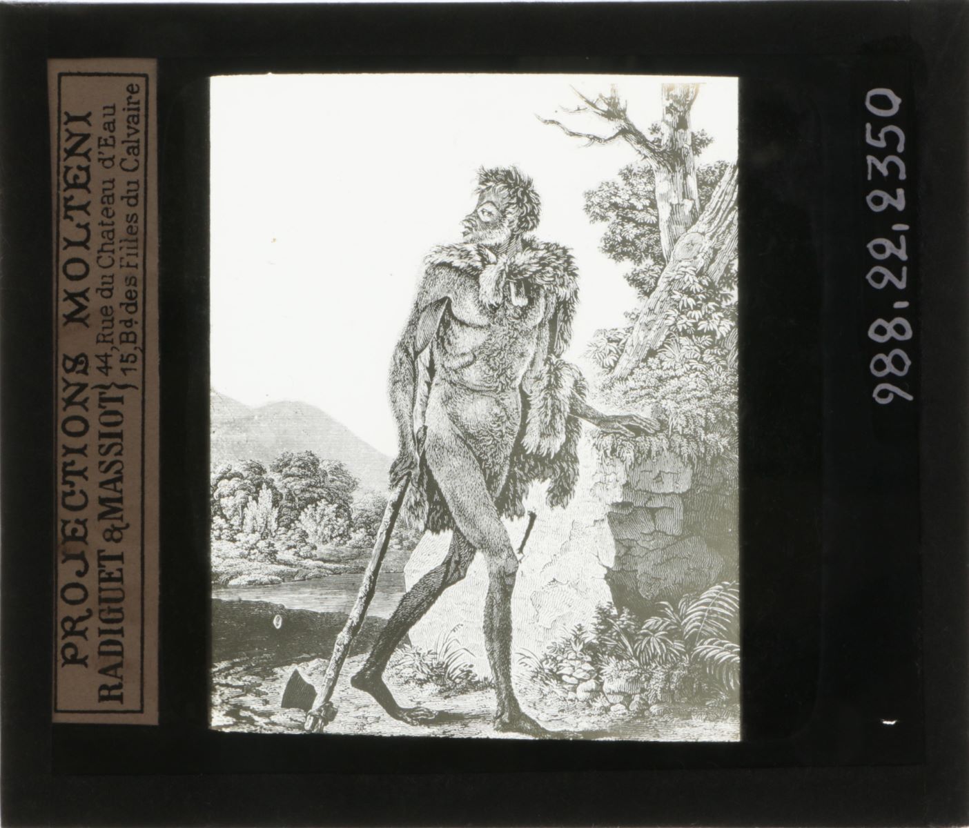 L'homme préhistorique (titre inscrit)