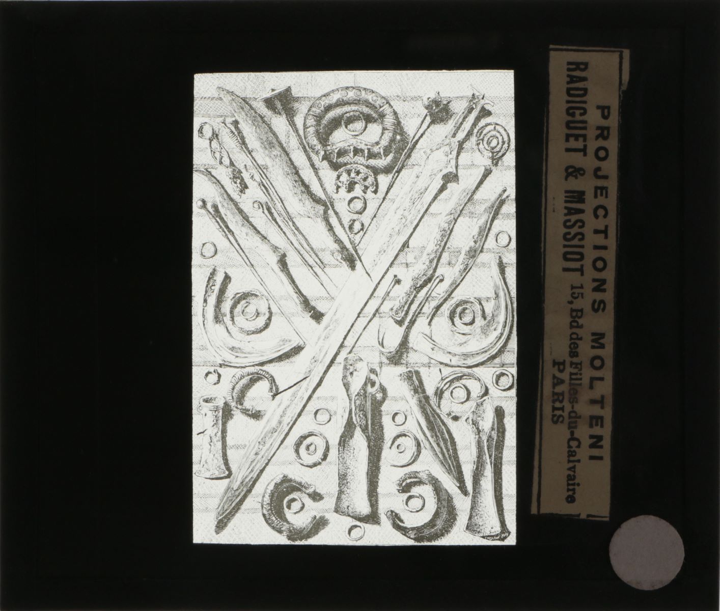 Objets préhistorique de la grande cité des Mares (titre inscrit)