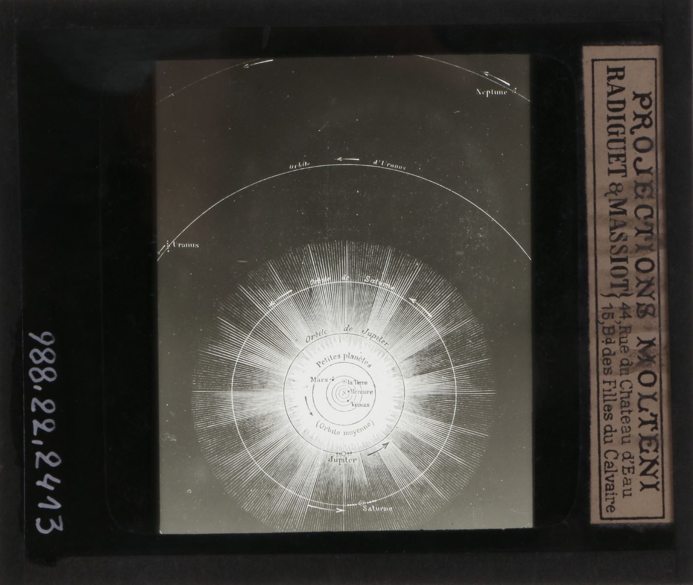 Le sysréme solaire (titre inscrit)