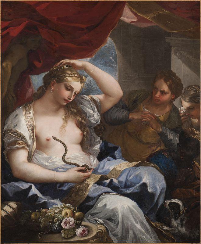 La mort de Cléopâtre