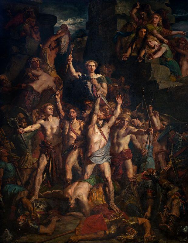 La défense des Gaules par Vercingétorix