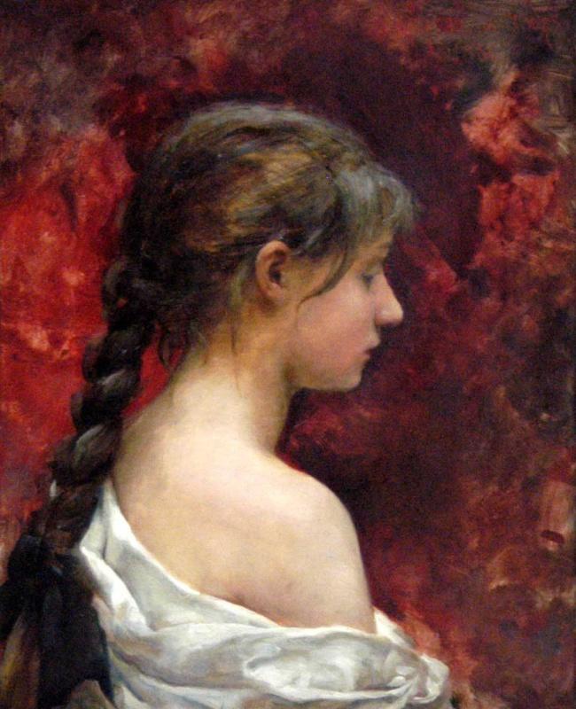 Portrait de jeune fille