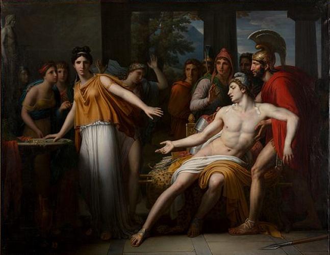 Oenone refusant de guérir Pâris