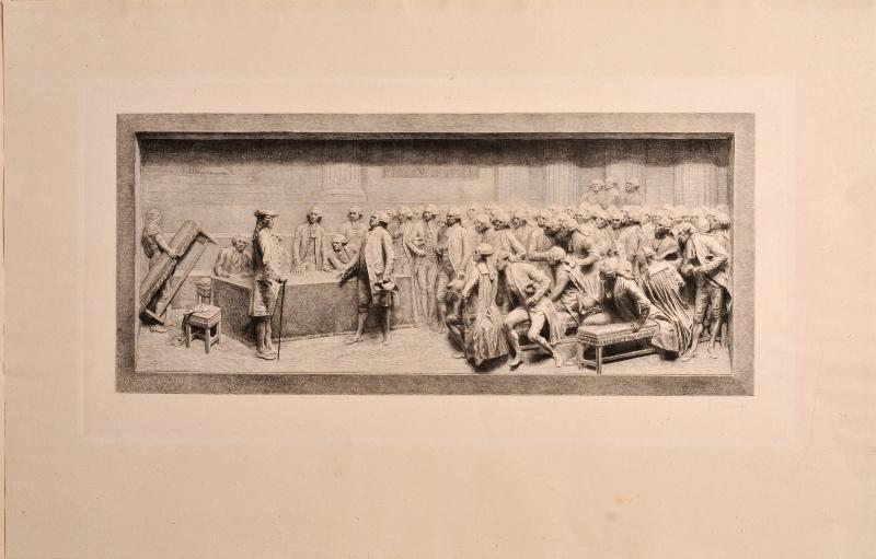 Mirabeau et le marquis de Dreux-Brezé