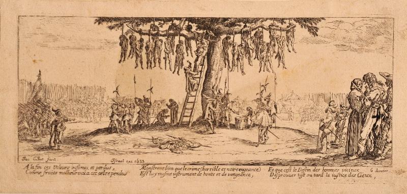Les misères et les malheurs de la guerre (11) : La pendaison
