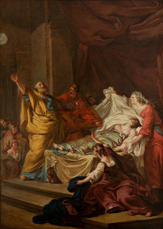 Saint Pierre ressuscitant Tabitha