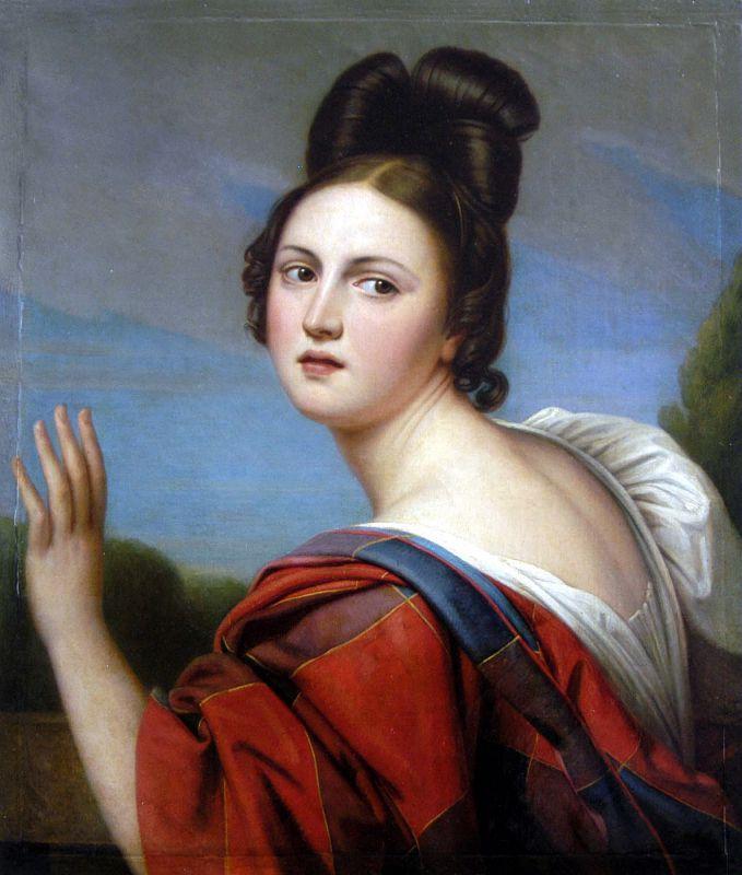La surprise, étude de femme