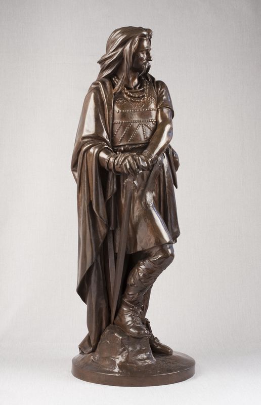 Vercingétorix, réduction en bronze, Aimé Millet