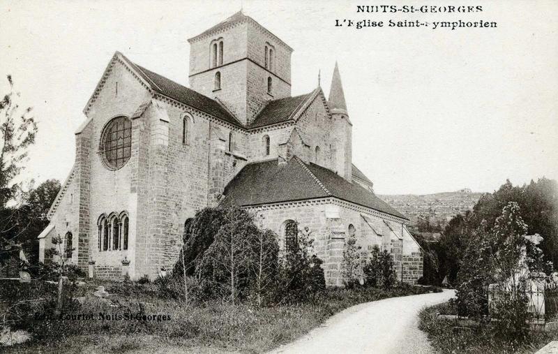 NUITS-St-GEORGES / L'Église Saint-Symphorien (titre inscrit)