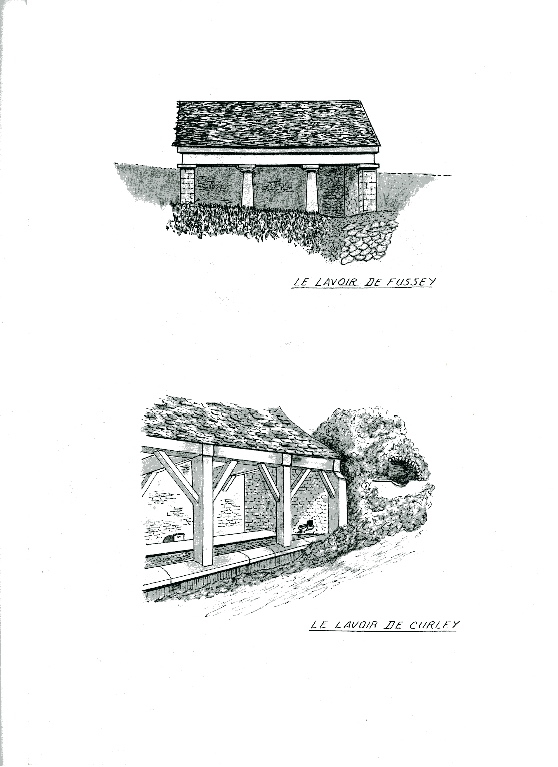 LE LAVOIR DE FUSSEY et LE LAVOIR DE CURLEY