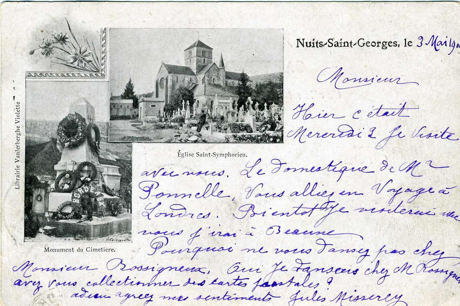 Monument du COMBIERetière. Eglise Saint-Symphorien. (titre inscrit)