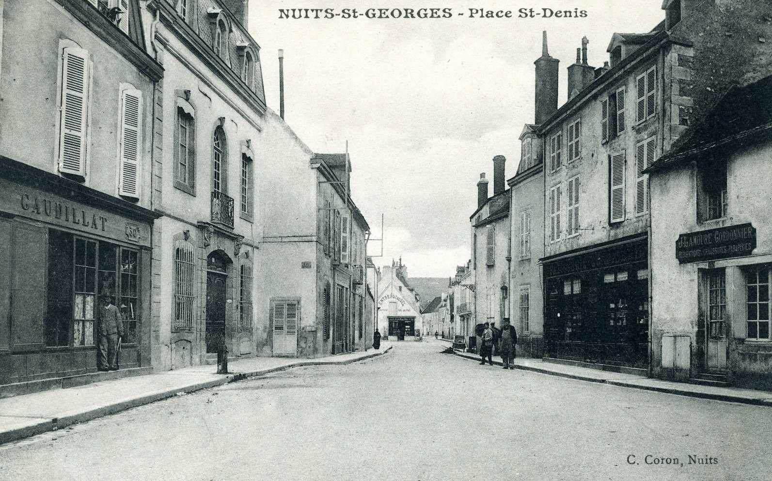 NUITS-St-GEORGES - Place St-Denis (titre inscrit)
