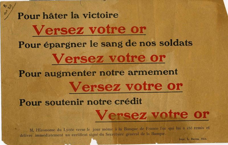 Versez votre or [titre factice]