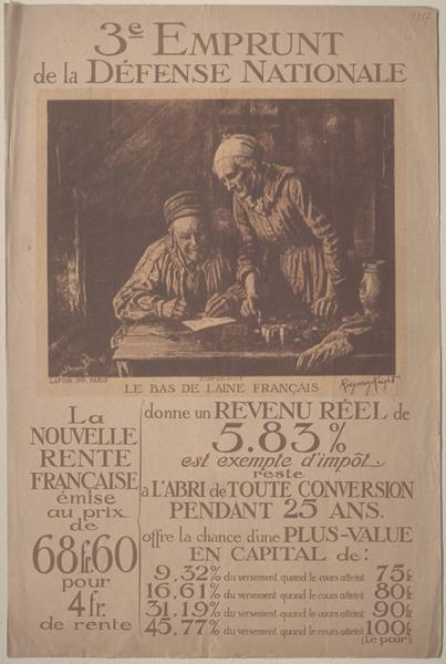 3e EMPRUNT / DE LA DEFENSE NATIONALE (titre inscrit)