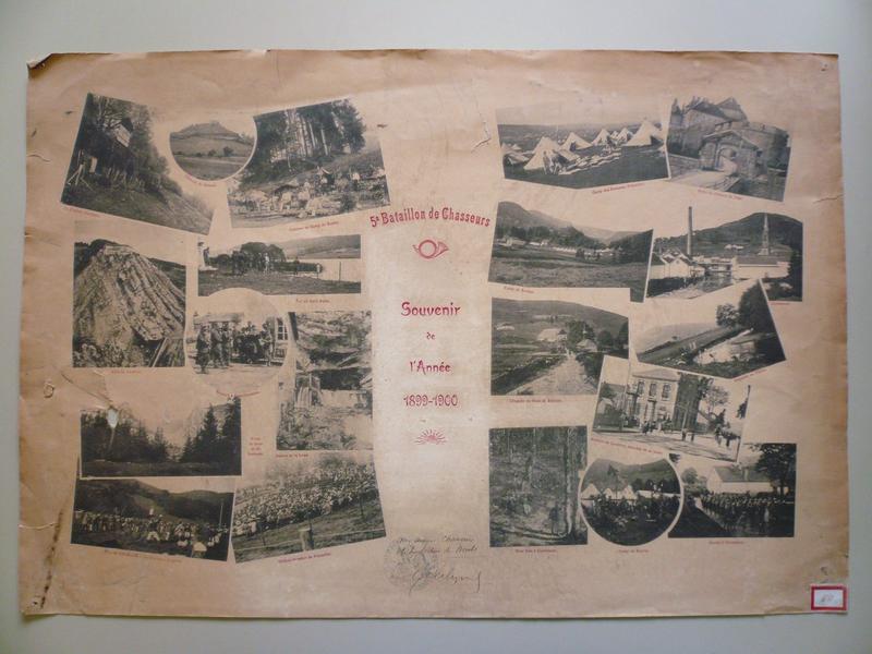 5e Bataillon de Chasseurs / Souvenir / de / l'Année / 1899-1900