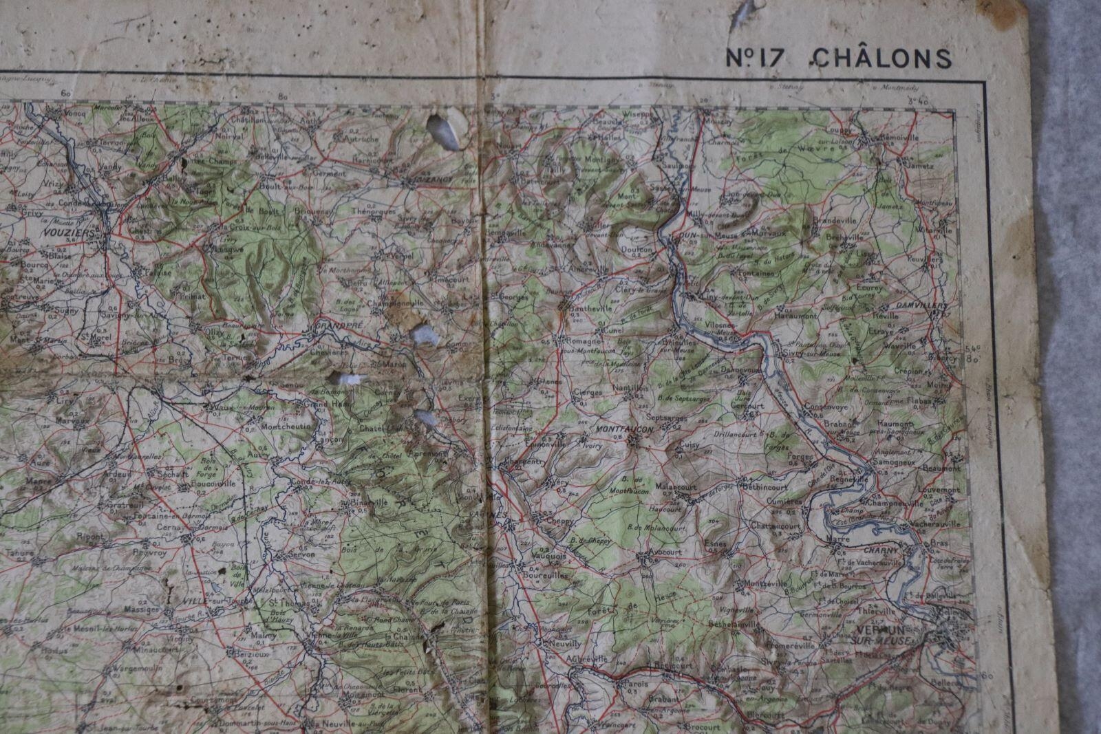 Carte de France et des frontières [titre factice]