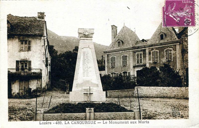 Lozère - 489. LA CANOURGUE - Le Monument aux Morts (titre inscrit)