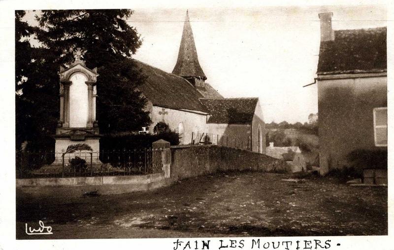 5. - FAINS-LES-MOUTIER. - L'Eglise (titre inscrit)