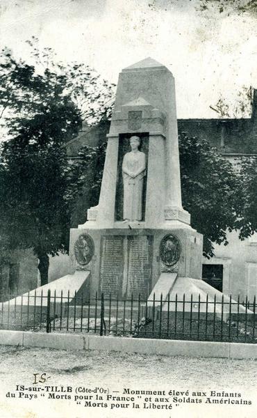 4 - FLEUREY-sur-OUCHE - Monument Commémoratif aux Morts / de la Guerre (1914-1918, titre inscrit)