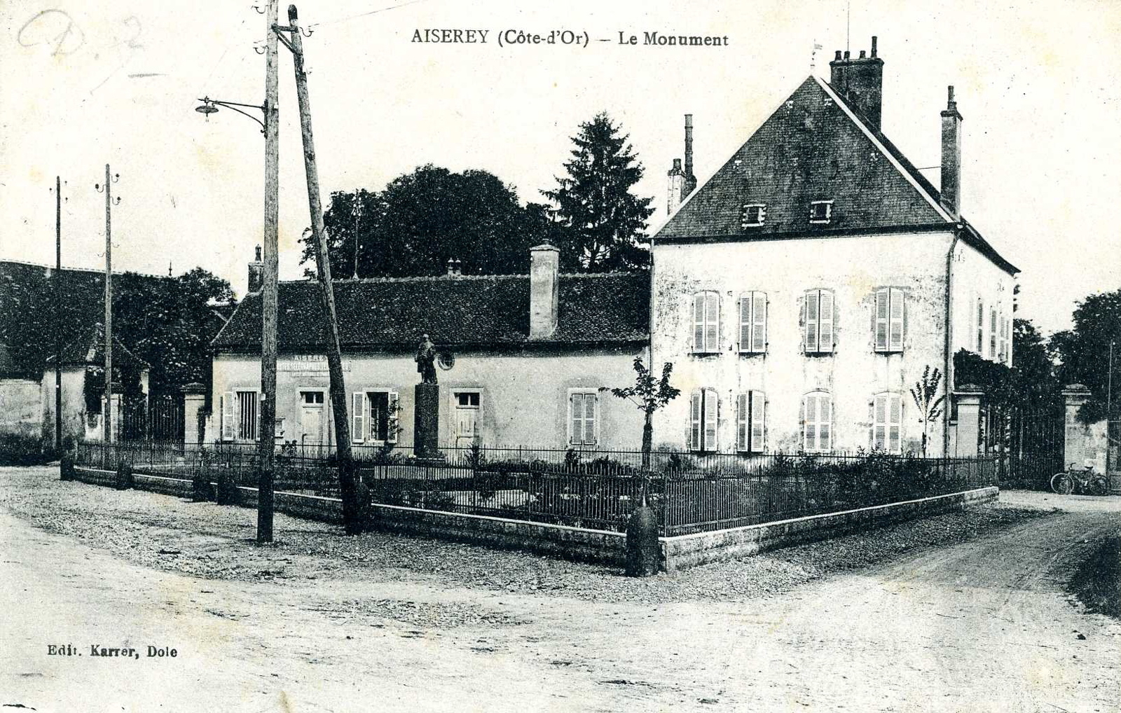 AISEREY (Côte d'Or) - Le Monument (titre inscrit)