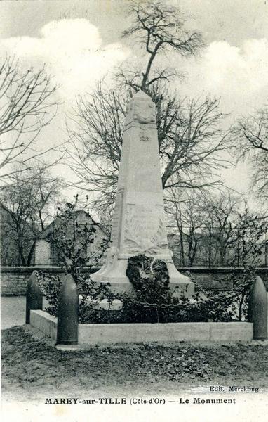 MAREY-sur-TILLE (Côte - d'Or) - Le Monument (titre inscrit)