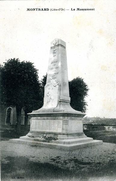 MONTBARD (Côte d'Or) - Le Monument (titre inscrit)