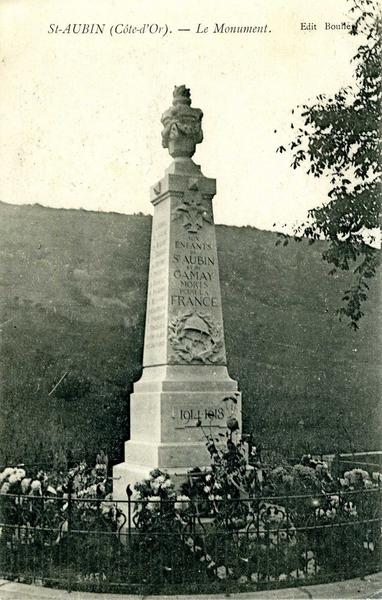 St AUBIN (Côte d'Or). - Le Monument (titre inscrit)