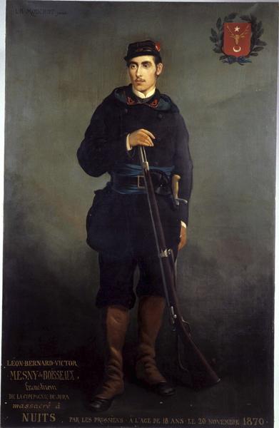 LEON-BERNARD-VICTOR / MESNY de BOISSEAUX (titre inscrit)