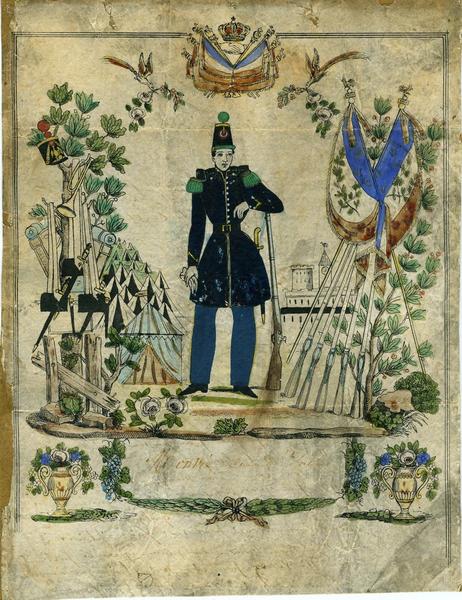 Montré, chasseurs d'Orléans (titre inscrit)