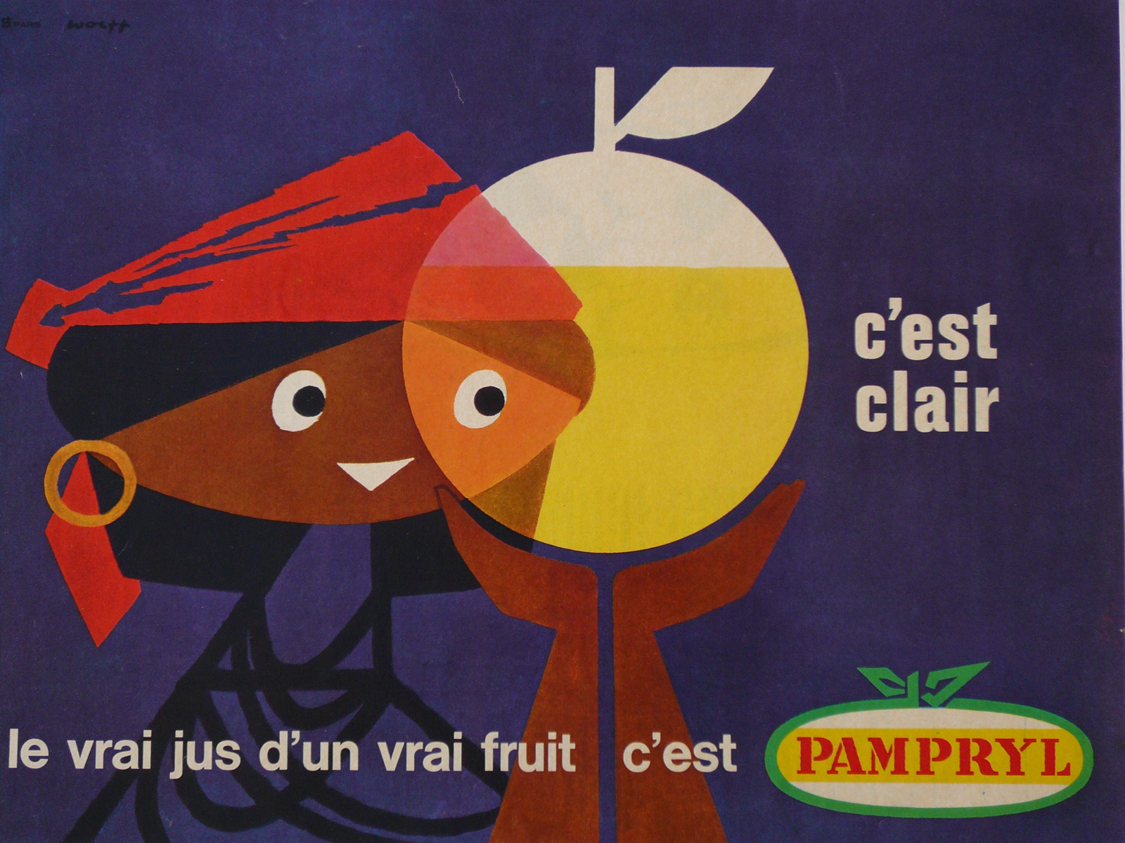 C'est clair, le vrai jus de fruit, c'est Pampryl [titre factice]