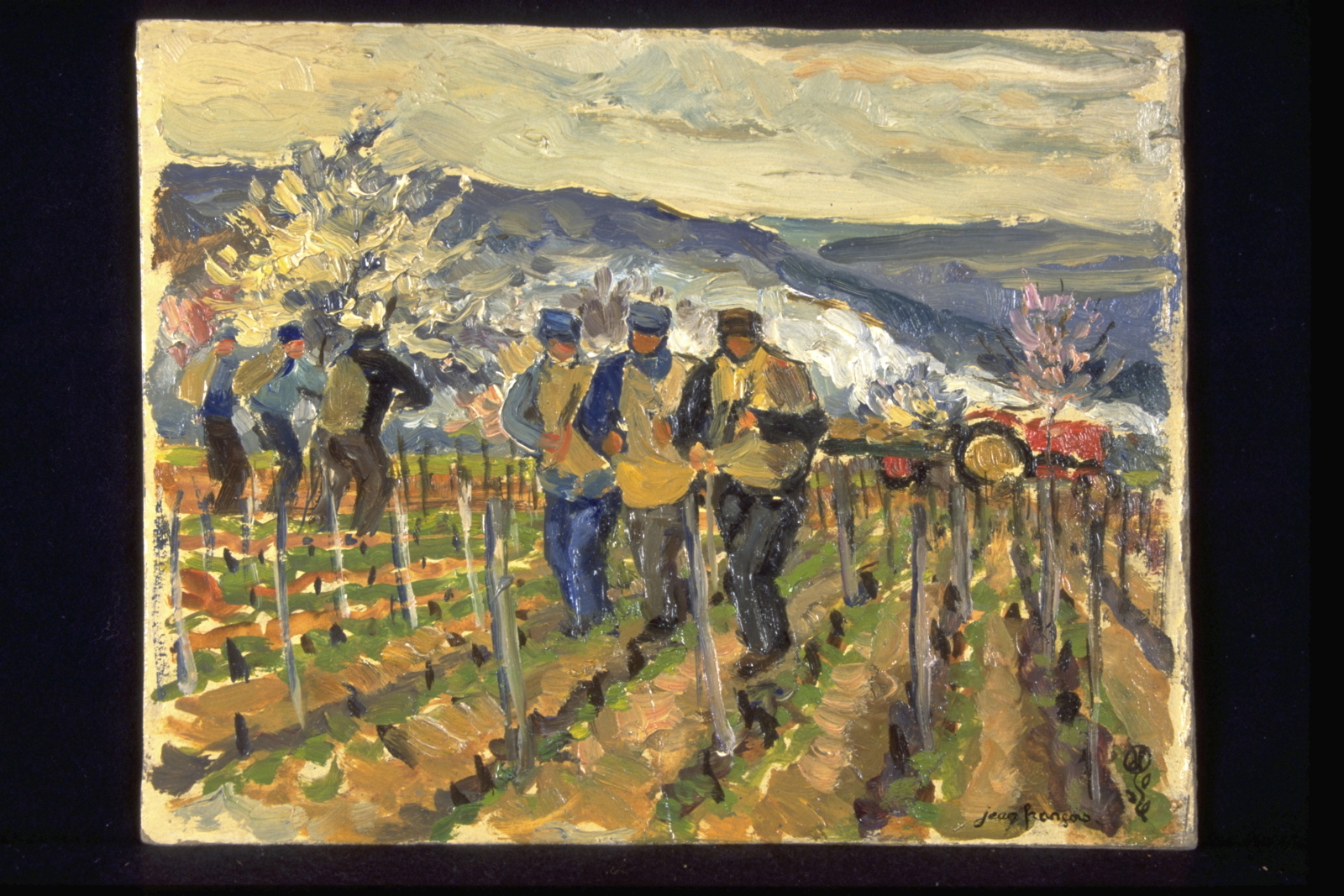 Epandage d’engrais Chenôve (titre inscrit, au verso)
