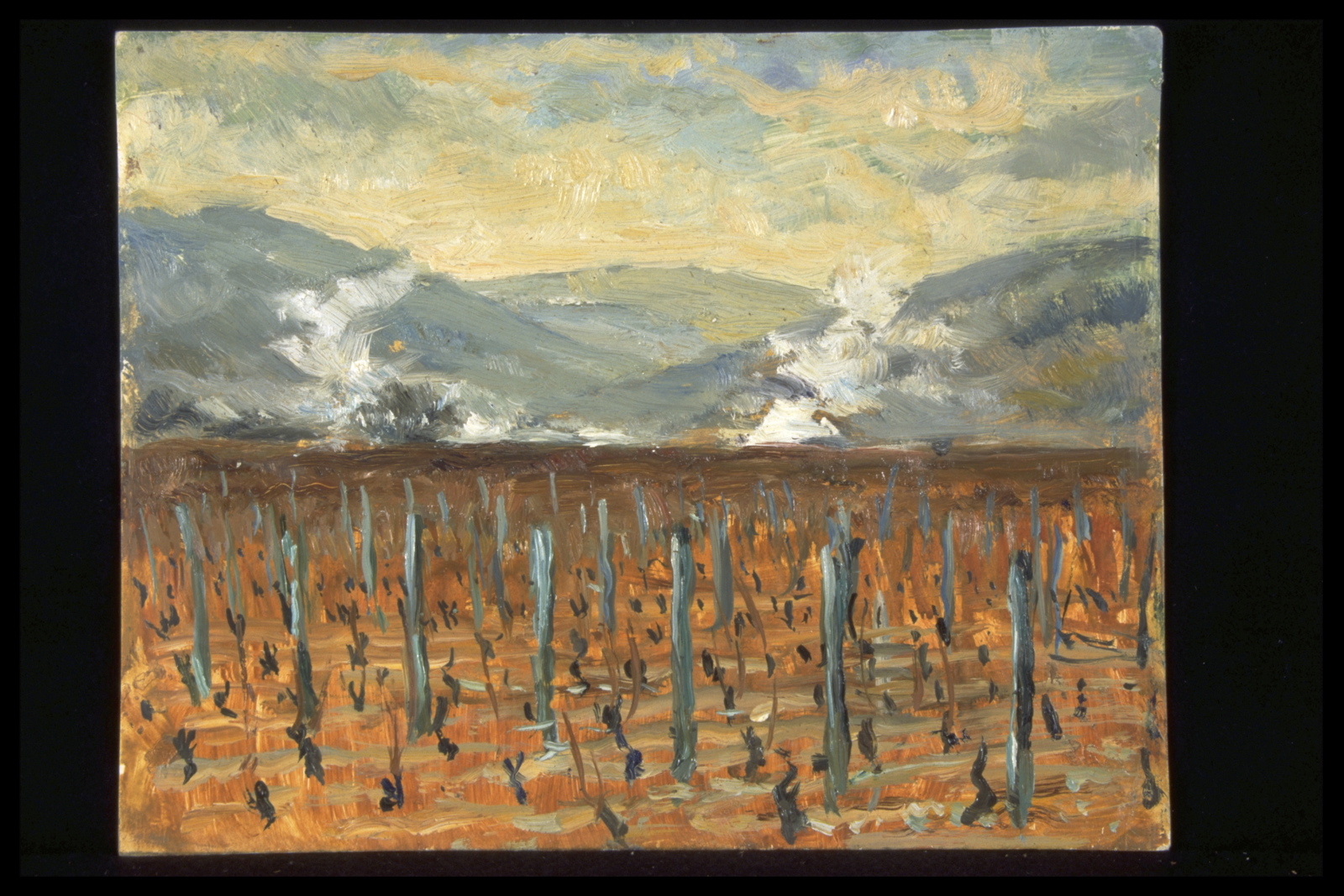 4 saisons, Combe de Gouville (titre inscrit, au verso)