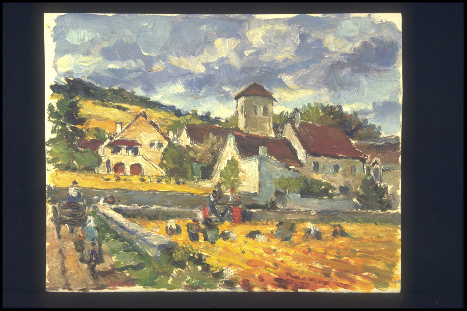 Gevrey, St Aignan, Chapitre et église (titre inscrit, au verso)