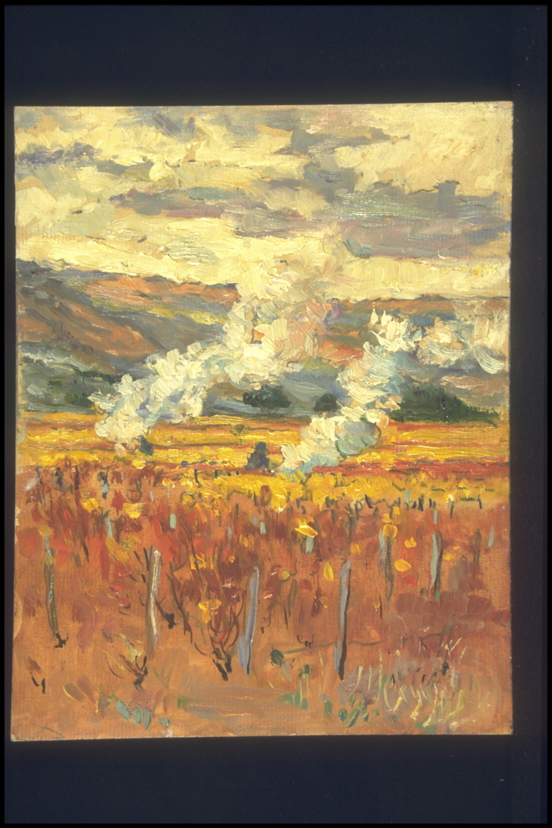 4 saisons, vignes seules (titre inscrit, au verso)