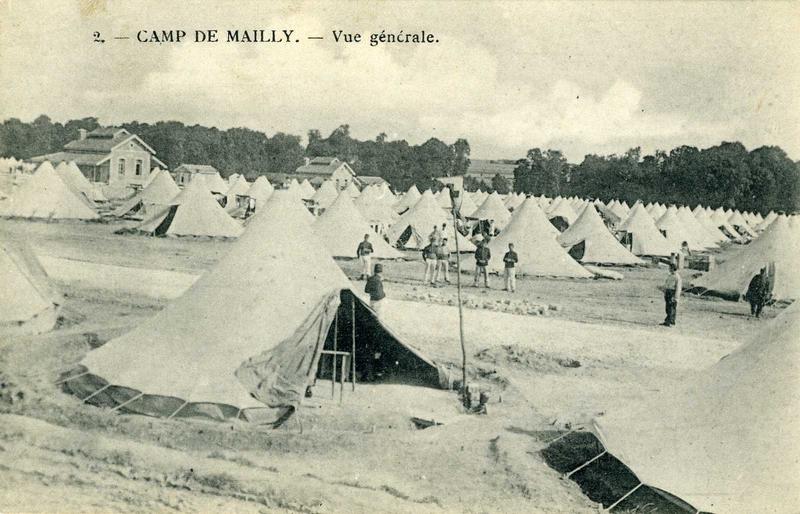 2. - CAMP DE MAILLY. - Vue générale (titre inscrit)