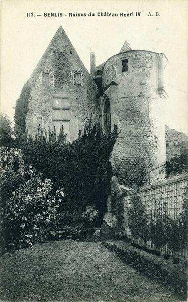 112. - SENLIS - Ruines du château Henri IV (titre inscrit)