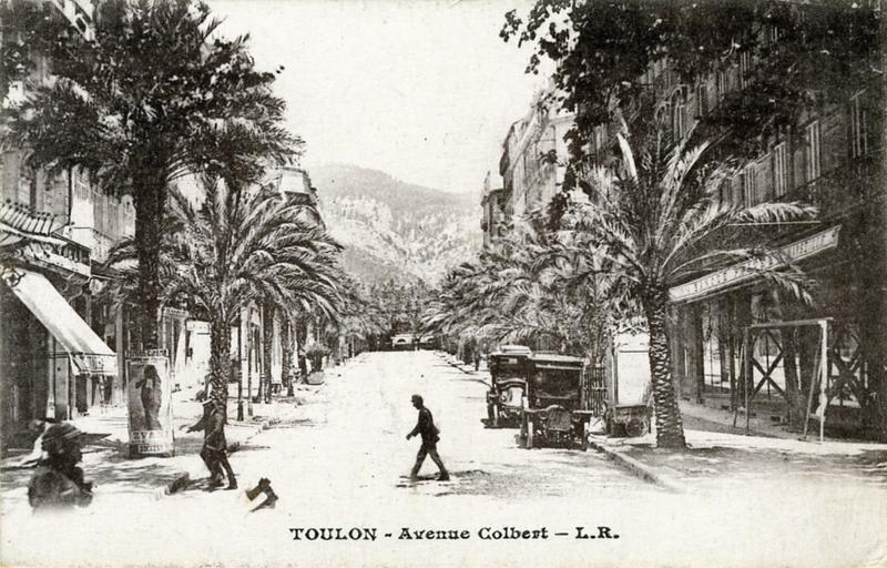 TOULON - Avenue Colbert - L.R. (titre inscrit)
