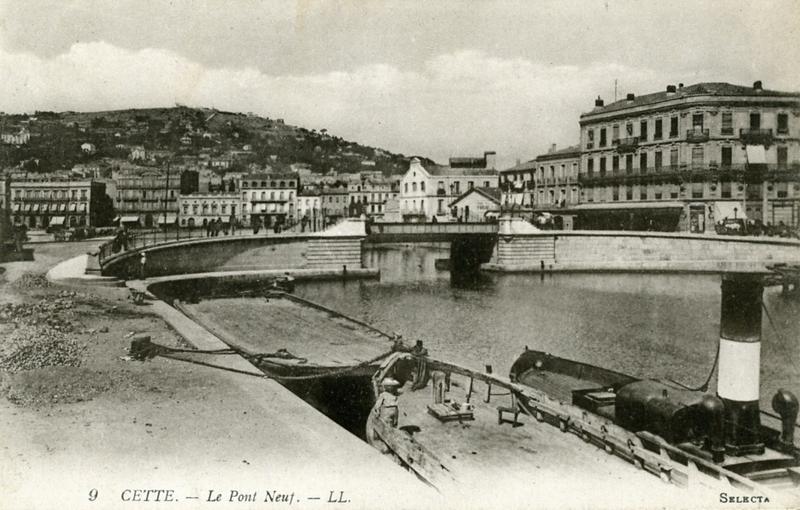 9 Cette - Le pont Neuf (titre inscrit)