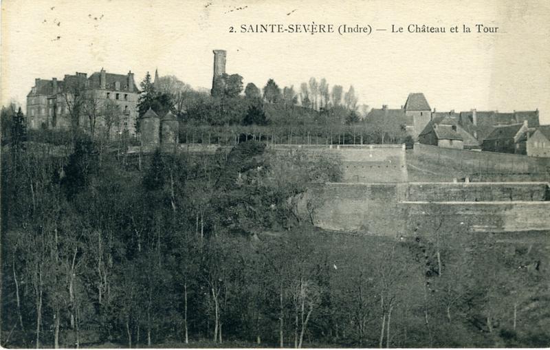 2. SAINTE-SEVERE (Indre) - Le Château et la Tour (titre inscrit)